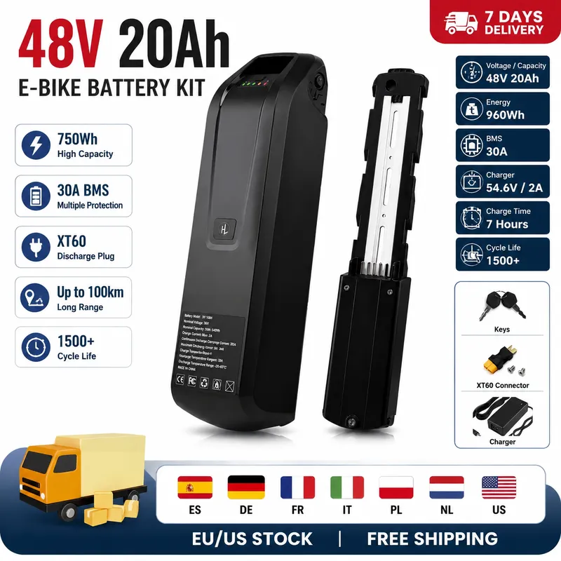 Ebike Battery 48V 20Ah Hailong - Bateria Hailong do roweru elektrycznego 36V