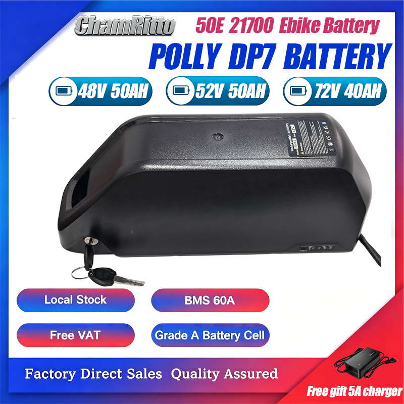 Electric Bicycle Battery 72V 30Ah - Bateria Hailong do roweru elektrycznego 52V