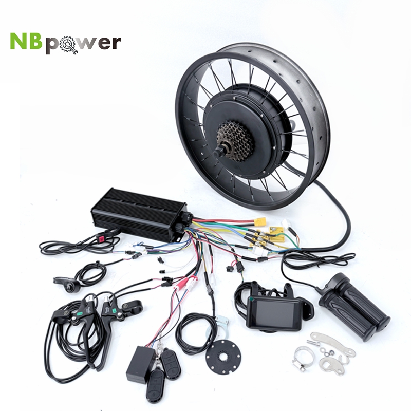 72V 5000W Hub Motor Kit - NBpower 72V 5000W 70-90km/h Zestaw do