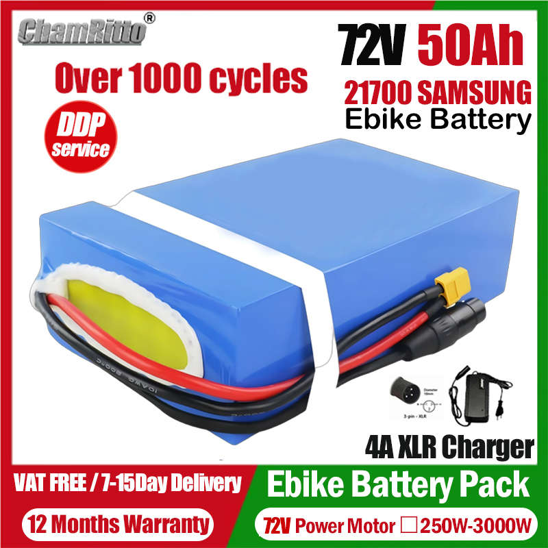 Electric Bicycle Battery 72V 30Ah - Akumulator do roweru elektrycznego 72V 20Ah