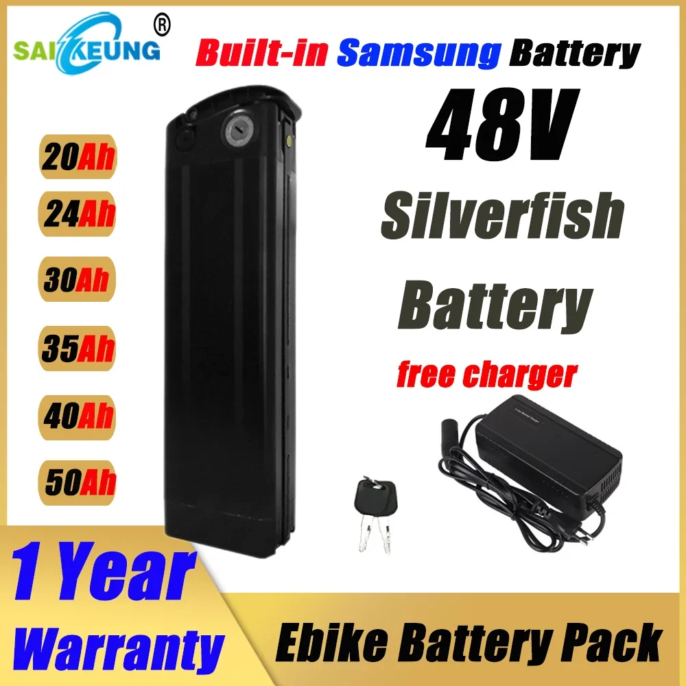 Ebike Battery 48V 20Ah Hailong - Rower elektryczny SilverFish 48v 20ah 24