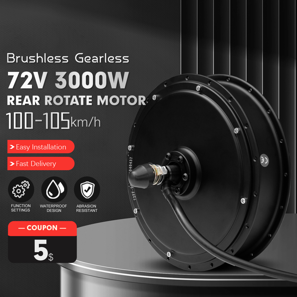 Ebike Conversion Kit 72V 3000W - Silnik do roweru elektrycznego 72V 3000W,
