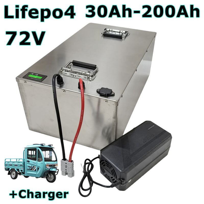 Electric Bicycle Battery 72V 30Ah - Akumulator litowo-żelazowo-fosforanowy (LiFePO4) 72V 100AH 120AH