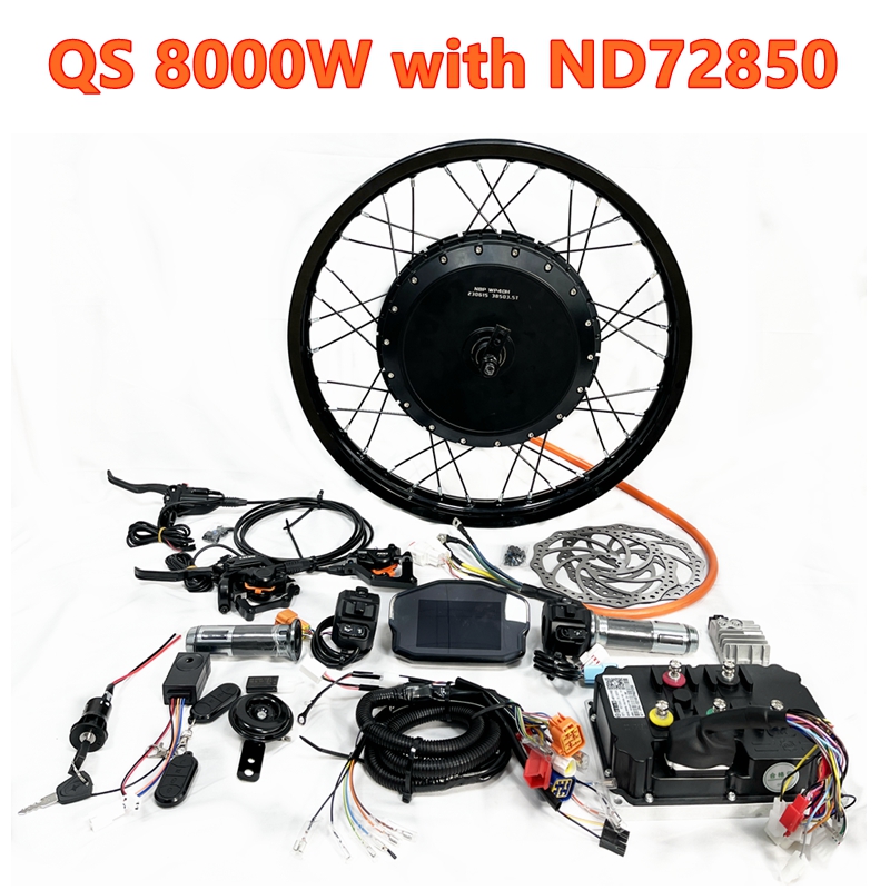 72V 5000W Hub Motor Kit - Zestaw koła z silnikiem bezszczotkowym QS273