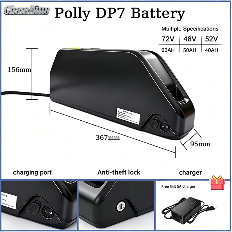 Bateria Hailong do roweru elek – Electric Bicycle Battery 72V 30Ah recenzja i cena