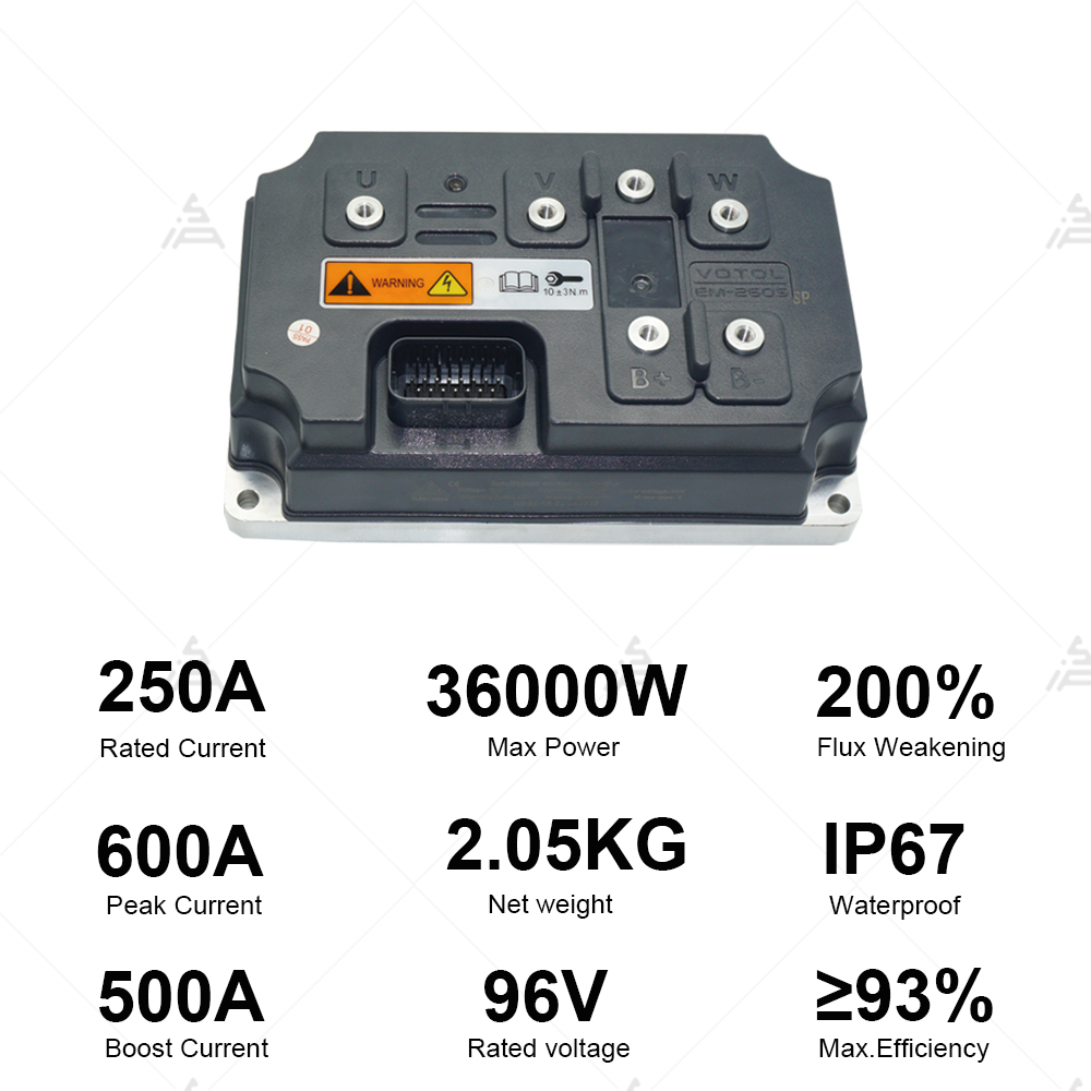 Sterownik silnika BLDC Votol E – Programmable Bldc Motor Controller 96V recenzja i cena
