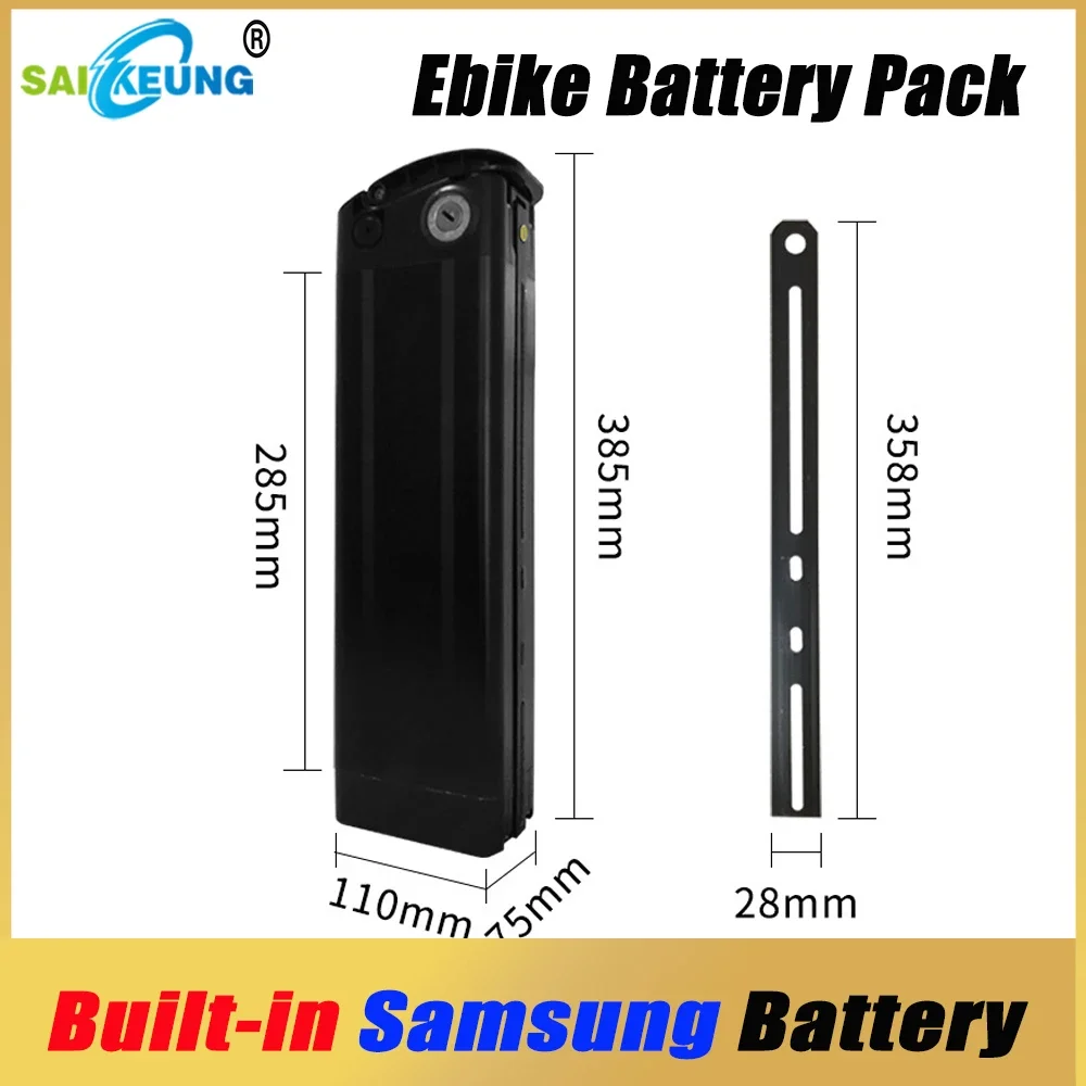 Rower elektryczny SilverFish 4 – Ebike Battery 48V 20Ah Hailong recenzja i cena