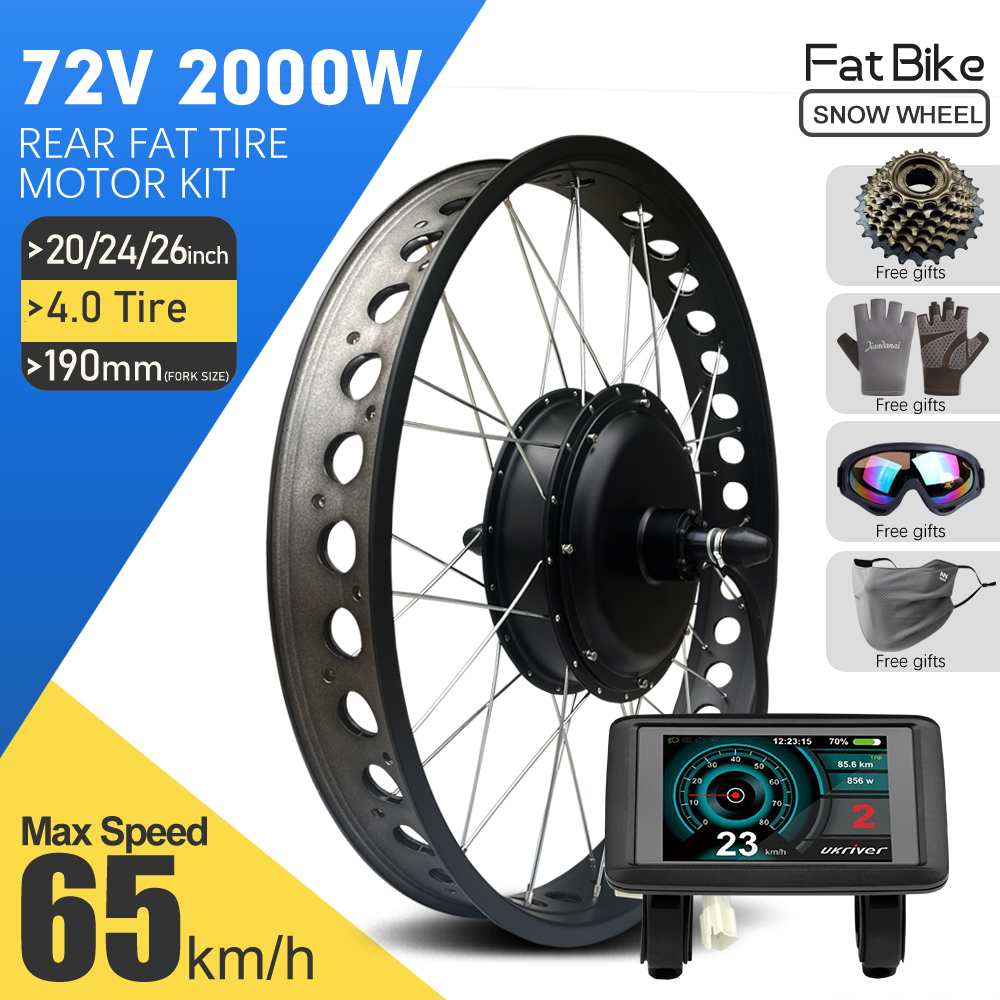 Zestaw do konwersji roweru ele – Fat Tire Ebike Conversion Kit 2000W recenzja i cena