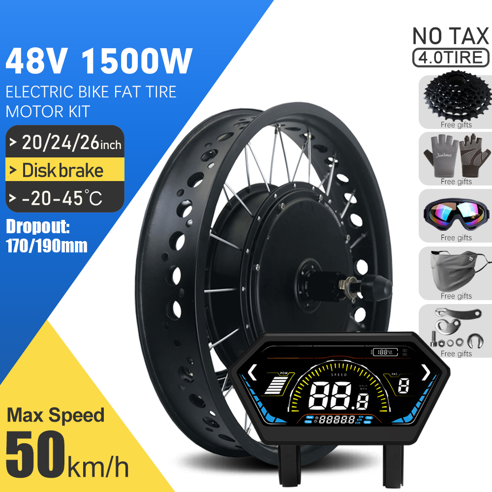 Elektryczny zestaw do fat bike – Ebike Conversion Kit 72V 3000W recenzja i cena