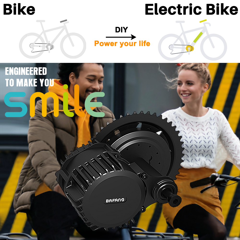 Zestawy do konwersji rowerów e – Mid Drive Motor Kit 52V 1000W recenzja i cena