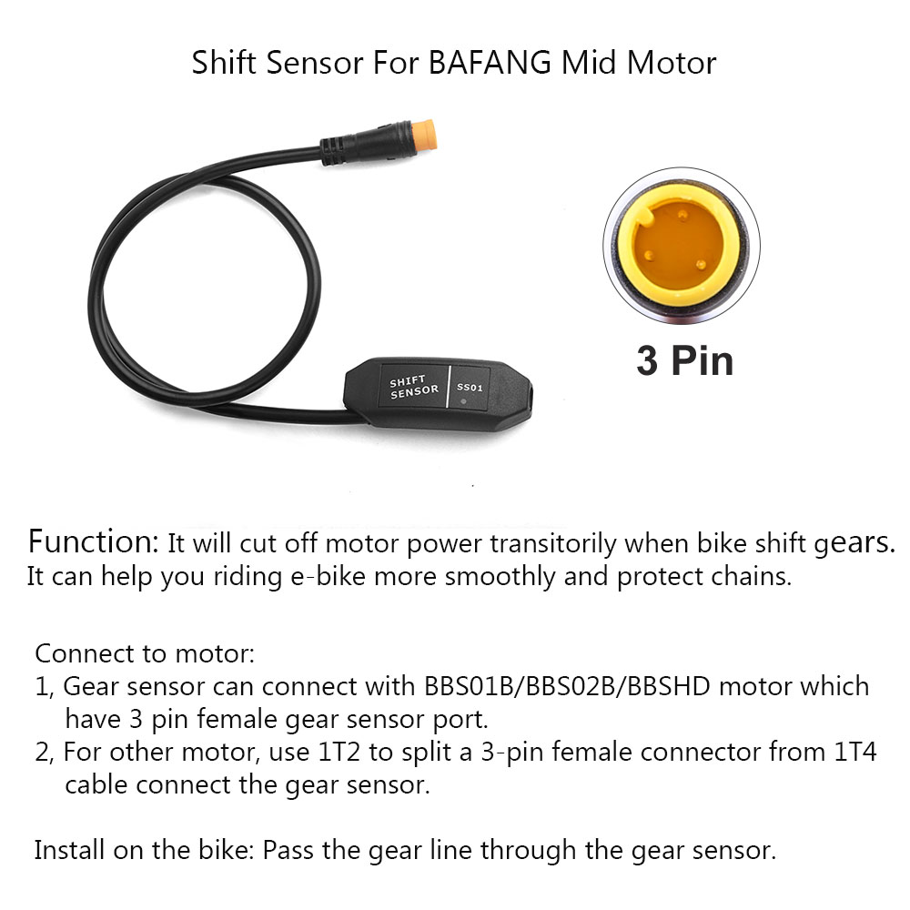 Czujnik zmiany biegów do rower – Bafang Bbs02B 48V 750W Mid Drive Kit recenzja i cena